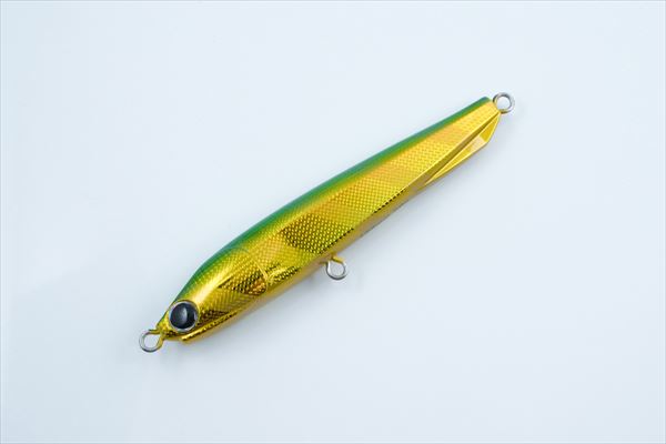 Sieg Seabass Lure FF Pencil 95 30g Green Gold UV Zebra