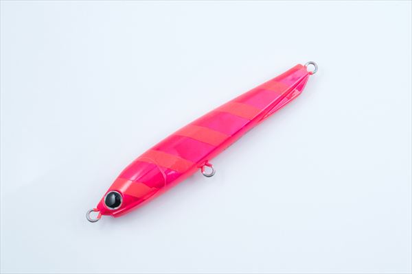Sieg Seabass Lure FF Pencil 110 40g Pink UV Zebra