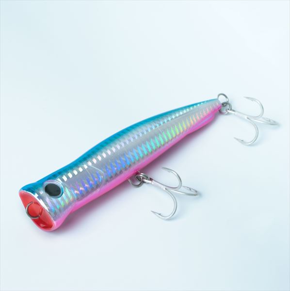 Zeake Offshore Plug SS Popper 90 Blue Pink