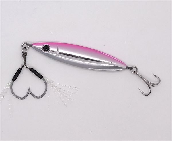 Zeake Metal Jig Z Bit 20g Appeal UV Color RS109 23 Aluminum Pink Glow UV