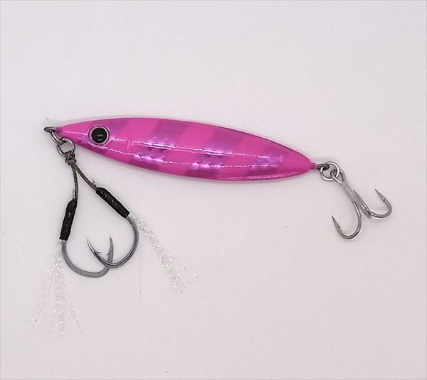 Zeake Metal Jig Z Bit 20g Appealing UV Color RS113 23 Pink UV Zebra