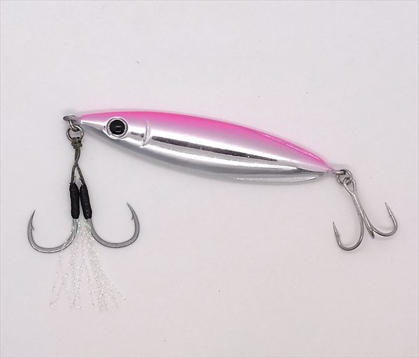 Zeake Metal Jig Z Bit 30g Appeal UV Color RS109 23 Aluminum Pink Glow UV