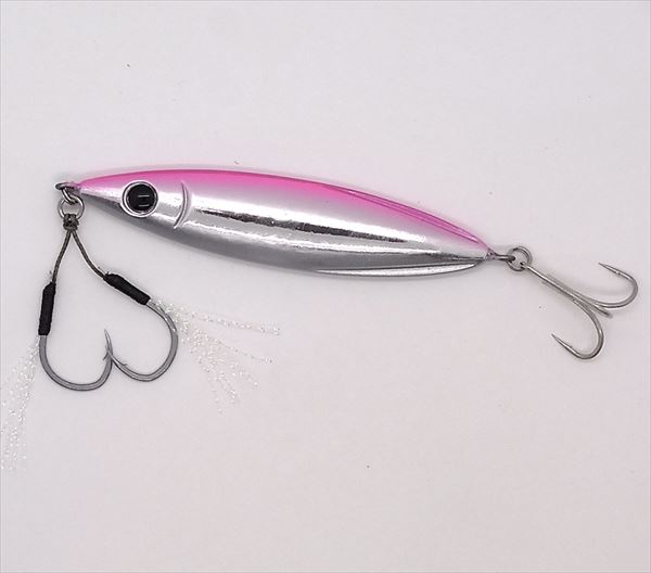 Zeake Metal Jig Z Bit 40g Appeal UV Color RS109 23 Aluminum Pink Glow UV