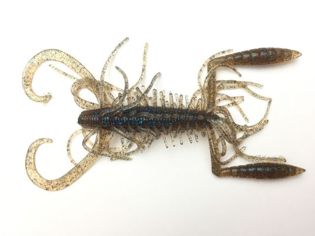 IMAKATSU Eco Hairy Hag 4 inch (Eco Friendly) #S-259 Numa Shrimp Blue Flake