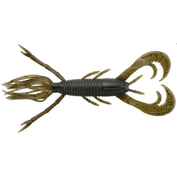 IMAKATSU Worm Dad Cut 2.5 inch (Eco) #S-14 Green Pumpkin Pepper