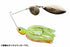 OSP WIRE BAIT Buzzbait High Pitcher 1/2oz Double Willow S35 Impact Lime Chart