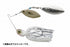 OSP Spinnerbait Buzzbait High Pitcher 1/4oz Tandem Willow S06 Vivid Pearl White