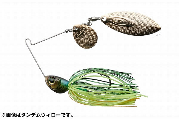 OSP WIRE BAIT Buzzbait High Pitcher 1/4oz Double Willow S38 Sunfish Tiger