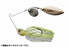 OSP Spinnerbait Buzzbait High Pitcher 1/4oz Double Willow S39 Chart Back Ayu