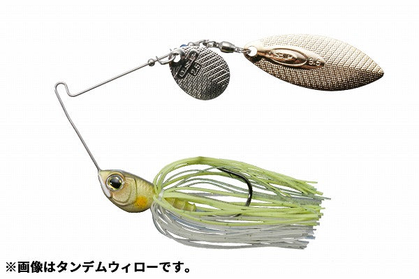 OSP Spinnerbait Buzzbait High Pitcher 5/8oz Double Willow S39 Chart Back Ayu