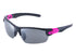 Bunny Walk Polarized Sunglasses BW-0192M Black Pink Lens: Gray Silver Mirror