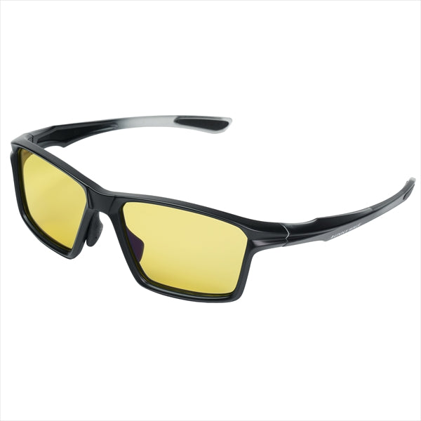 BUNNYWALK Polarized Glasses BW-0250Y [Night Lens] Frame: Matte Black x Clear Gray