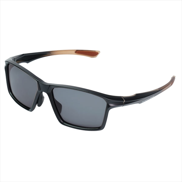 BUNNYWALK Polarized Glasses BW-0252F [Gray Polarized Lens] Frame: Matte Black x Clear Brown