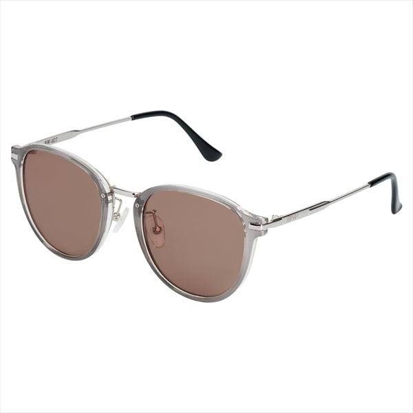 BUNNYWALK Polarized Glasses BW-0272C [Pop-up Lens] Frame: Ash Gray