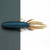 RAID JAPAN Worm Buggy Claw D Cinnamon Blue Flake