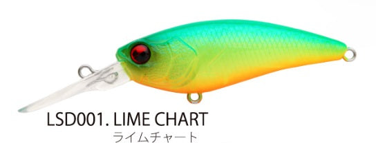 RAID JAPAN Level Shad Lime Chart