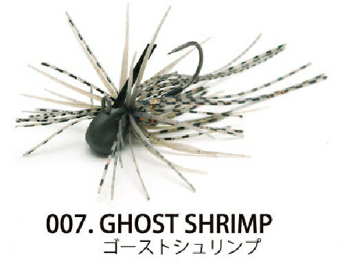 RAID JAPAN Egudama Type-Level 4.5g Ghost Shrimp