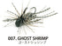RAID JAPAN Egudama Type-Level 4.5g Ghost Shrimp