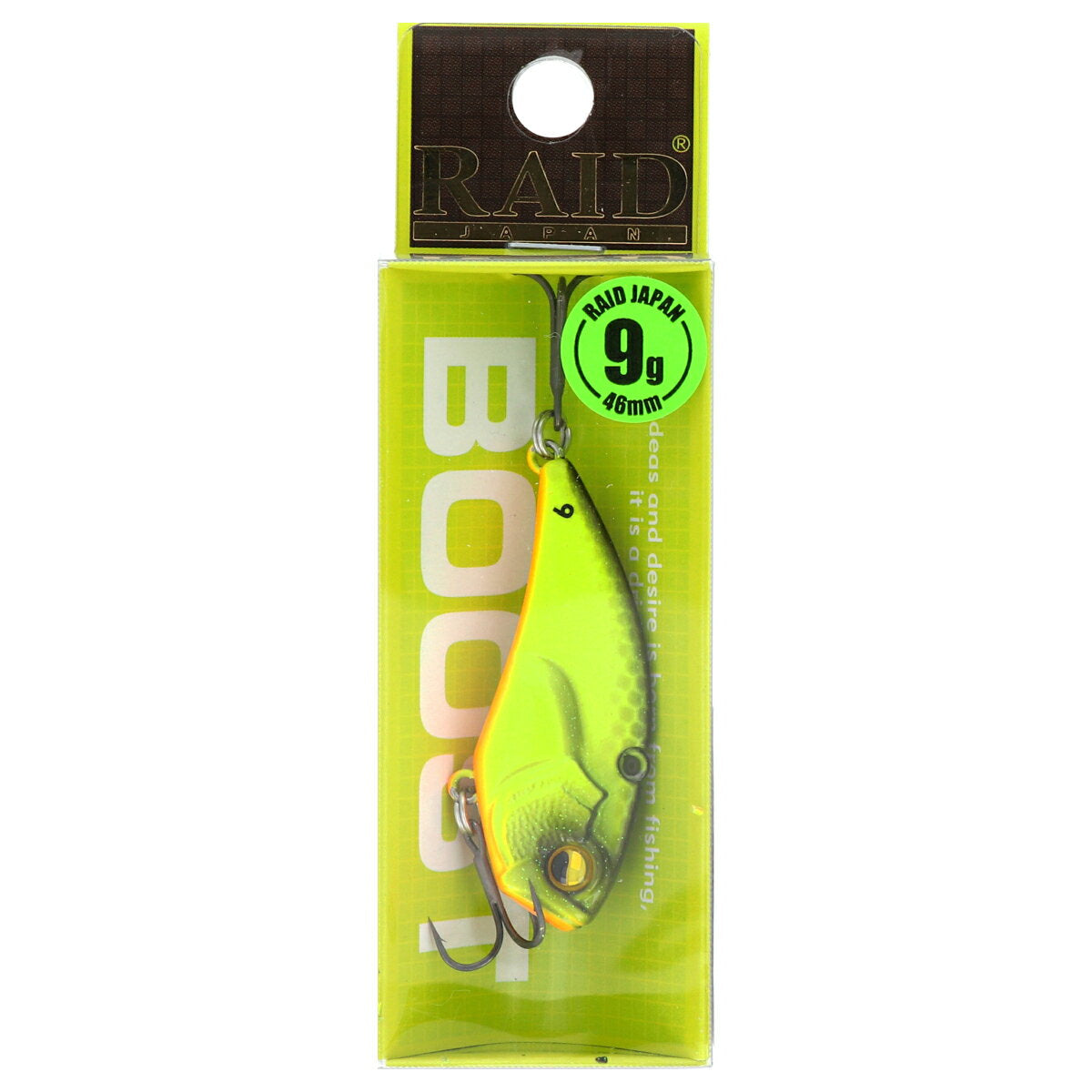 RAID JAPAN Level Vibe Boost 9g 016. Neon Back Chart