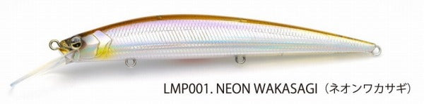 RAID JAPAN Bass Lure Level Minnow Plus MR Neon Smelt