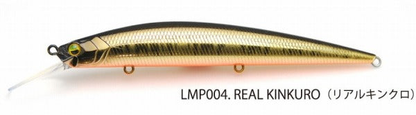 RAID JAPAN Bass Lure Level Minnow Plus MR Real Kinkuro