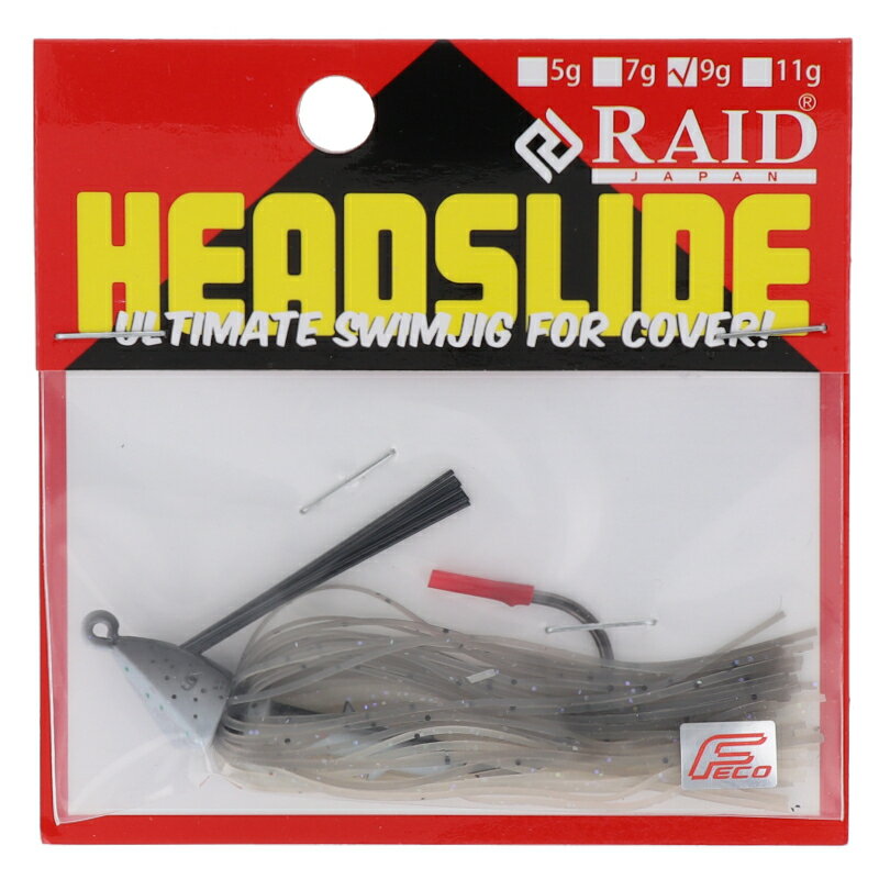 RAID JAPAN Head Slide 9g Cosme Shad HEAD SLIDE