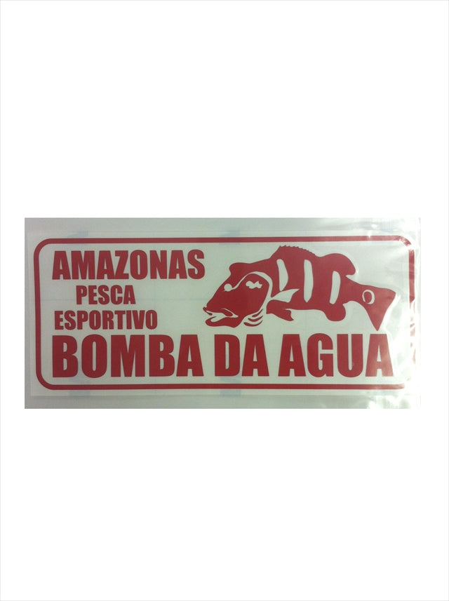 Bombada Cutting Sticker L Jealousy Red