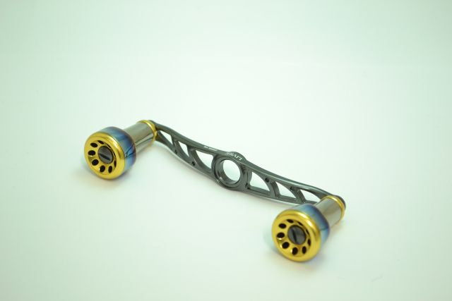 Megatech (LIVRE) Crank 110 Main Plate SET (Gunmetal P + Gold G) *No center nut