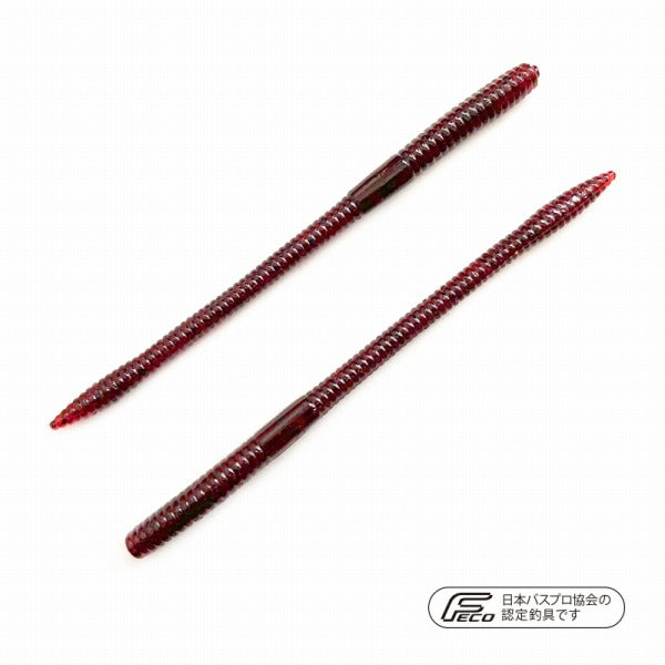 Noike SmileWorm 3.8 inch #103 Dark Red