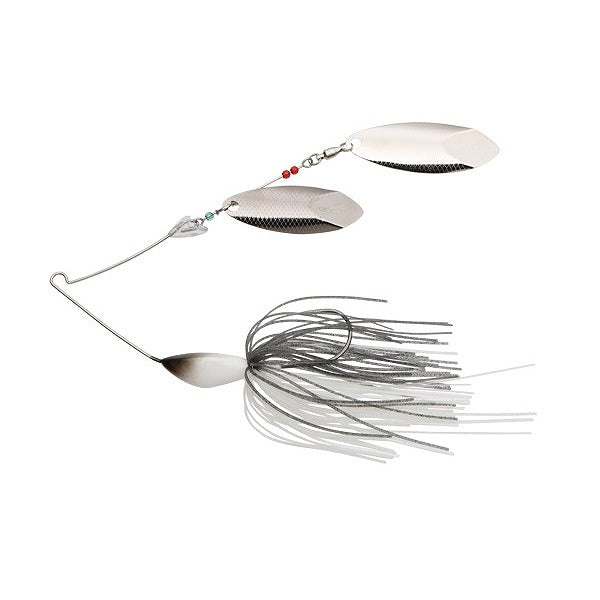 D-Style Spinnerbait Buzzbait D-SPIKER 3/8oz Pearl Black