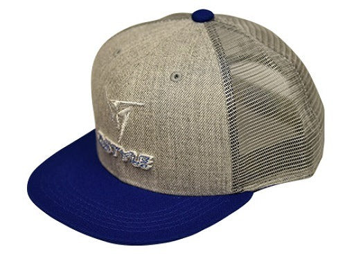 DSTYLE Kids Flat Bull Snapback Cap Gray/Blue