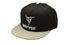 DSTYLE Flat Bill Snapback Cap Black/Gray