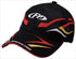 Excel hat all mesh cap black x red free size