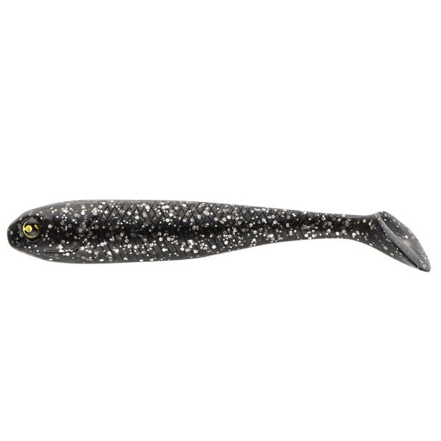 Marujin UK Shad Worm 3.5 inch #03 NB (Nagarekawa Black)