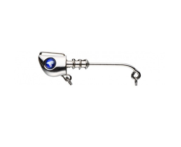 BlueBlue Jig Head Jorty Jig Head 15g #01 Chrome