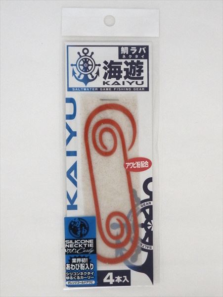 Kaiyuu Tairaba Tairaba Kaishin Silicone Necktie Yurukuru Curly Orange Gold Abalone