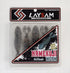 LAYSAM Worm Slug Worm 3.7 inch #89 Heavy Crystal