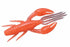 OSP Worm Drive Claw 3 inch W019 Orange Pepper