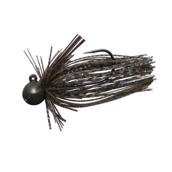 OSP Rubber Jig OSP Jig Zero Three Hunts 14g Green Pumpkin Blue Flake S12