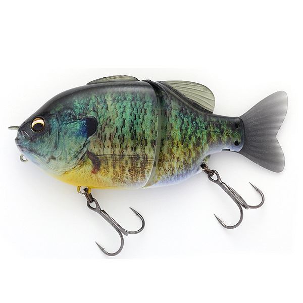 IMAKATSU Bass Lure Gillroid Jr. 3D Realism #826 3D Weed Gill