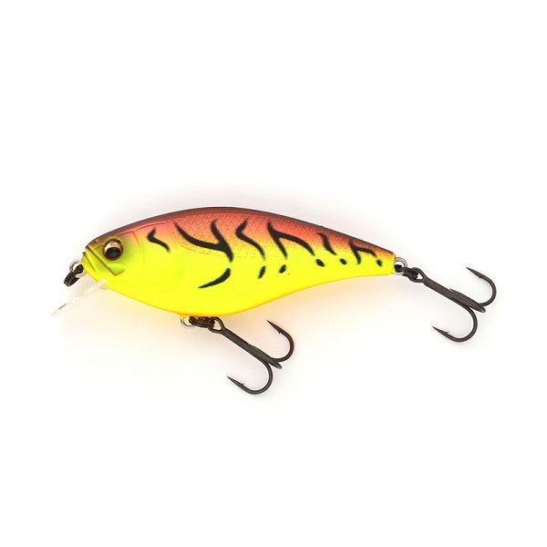 IMAKATSU Bass Lure Gekiasa Shad #46 Matte Red Hot Tiger