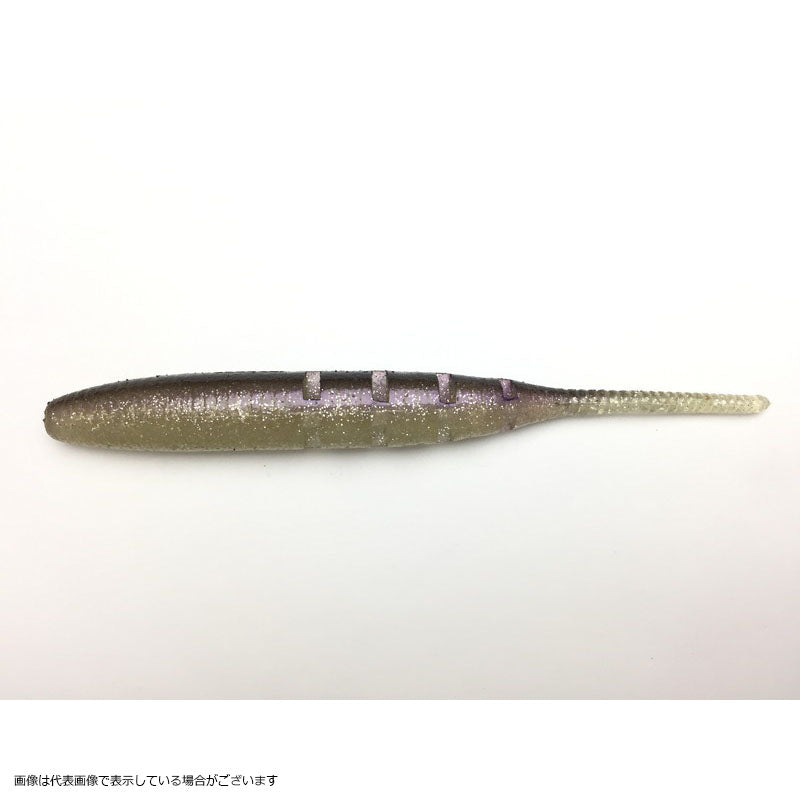 IMAKATSU Java Shad IS-Plus 5.5 inch High density Real color (Eco compatible) #S-384 Weed Lake Magic