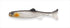 IMAKATSU Worm Huddle Swimmer 2 inch Real Color (Eco-Friendly) #S-208 Half Skeleton Silver Shiner