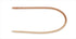 IMAKATSU Worm Skinny Eel Crawler 12 inch Side Two-tone (Eco-friendly) #S-536 Cinnamon/Super Light Cinnamon