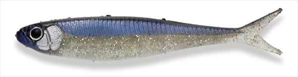 IMAKATSU Worm Fish Fry Elastomer 2 inch (Eco-friendly) #S-503 Blue Smelt