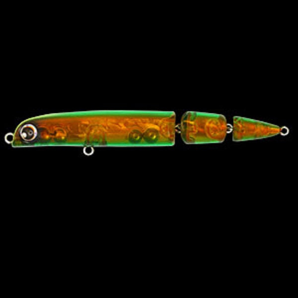 Longines Sea Bass Lure Plex Floating 4.8g 85mm 019 Green Brown (Clear Magma)