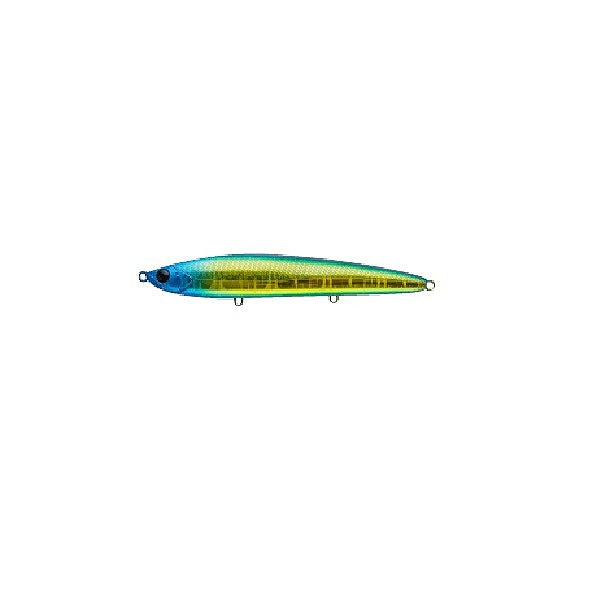 APIA Seabass Lure Balene 160FL #4 Triple Blue Gold