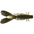 Hide Up Worm Stagger Claw 3.3 inches #247 Green Pan Gold