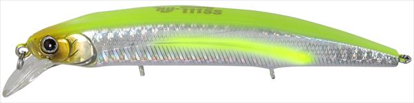 Hide Up Seabass Lure HU Minnow 111SS 33g Sinking #S-31 Chart Silver