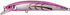 Hide Up Seabass Lure HU Minnow 77SP Salt Color #S-36 Pink Plated Bait